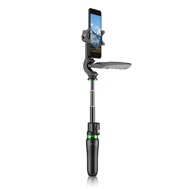 

S31 Phone Stabilizer Multi-functional Selfie Stick Tripod Wireless Remote Control Selfie Stabilizer, Black green