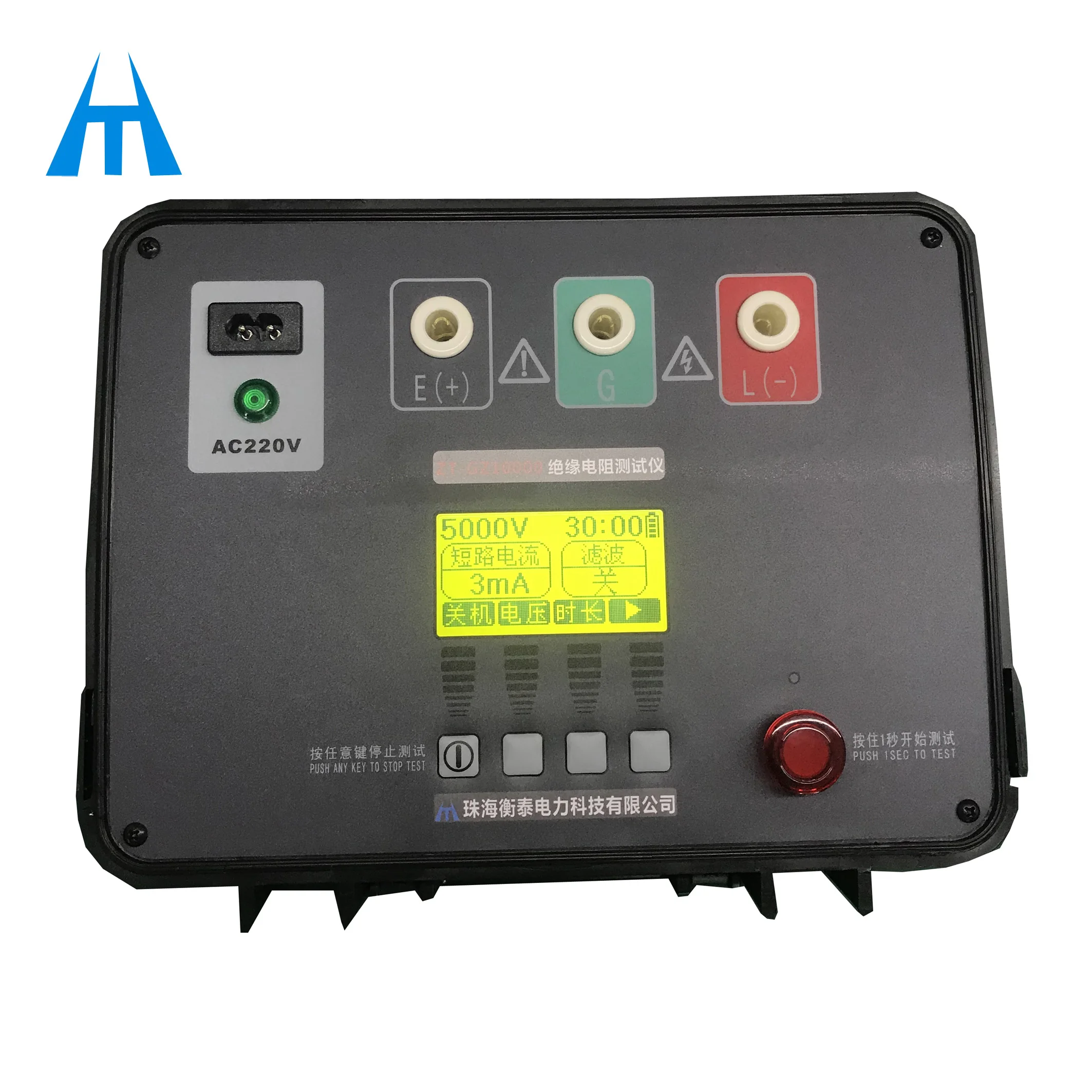 Etcr3000c Digital Earth Insulation Resistance Tester 30kv Winding