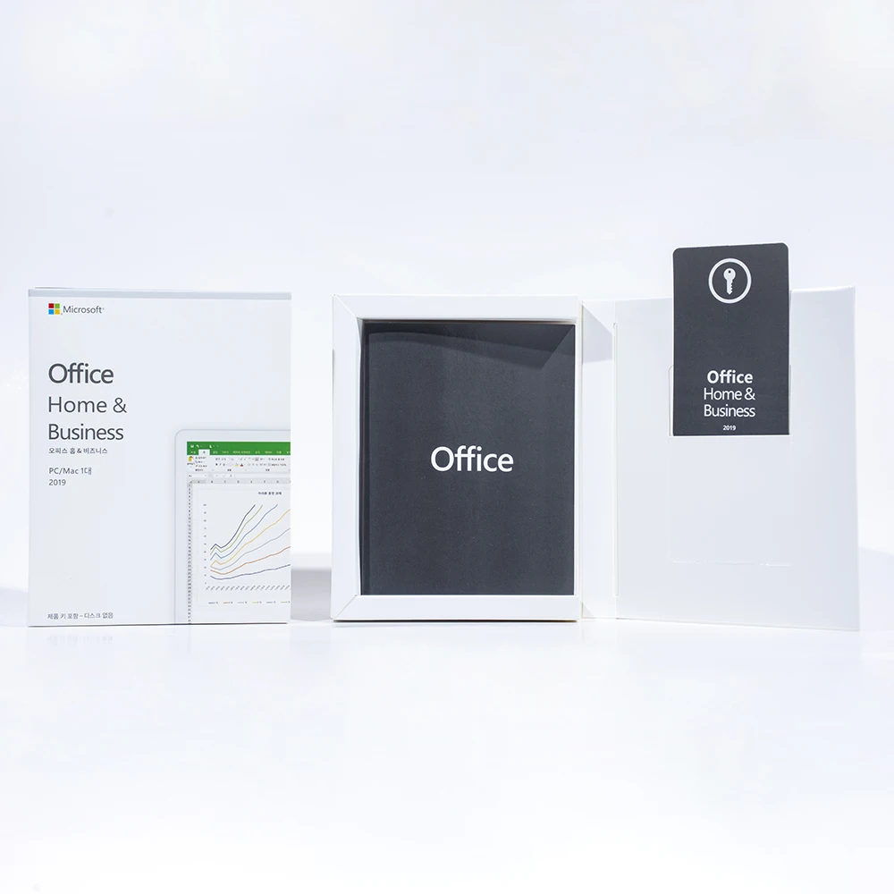 

FPP Original Korean MS office 2019 home and business without DVD retail package Microsoft Authorized Distributor