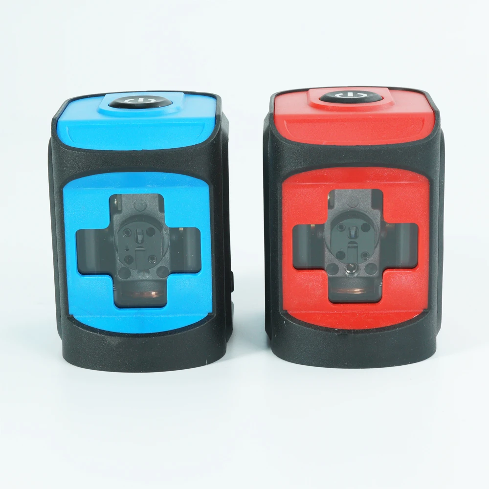 
China manufacturer mini handheld blue/red 2 line laser level 