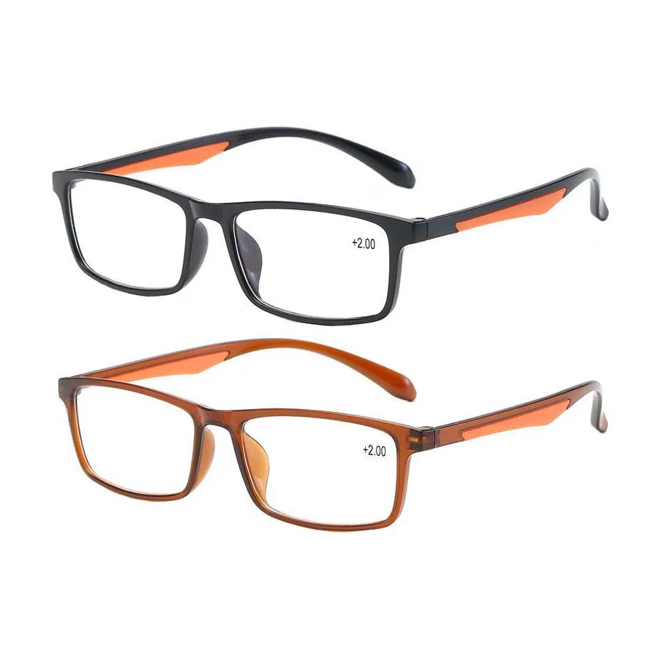 wholesale price Reading glasses Plastic PC Women Men Fashion trendy Prescription Cheap Reader