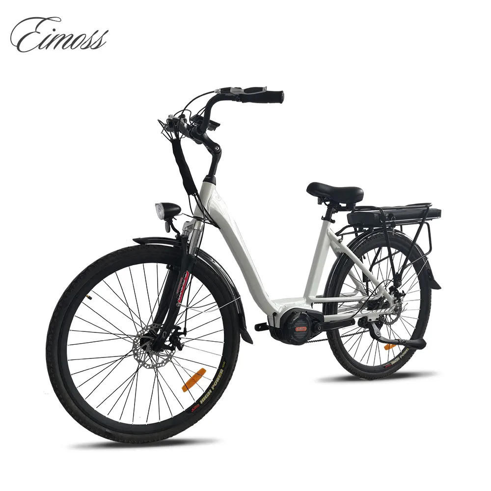 

electric bike mid drive 1000 watts electric city bike e bike, White