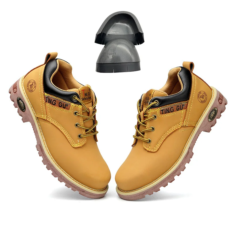 

Safety work boots 2021 new composite sepatu zapatos steel toe caps shoe for men, Custom