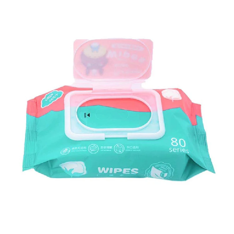 

Lookon Baby Trend Hot Products Food Grade Unscented Pure Water FREE Moist Newborn Babies Terry Cloth Wet Wipes 80 Pcs