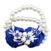 Royal Blue Simulation Rose Wrist Flower Bride Bridesmaid Wedding Bouquet Wedding Decoration Supplies Wrist Flower