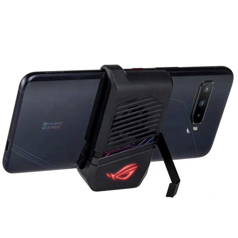

2020 New Arrival ROG3 Game Phone Cool Air Cooler Asus's Prosody Eye Unique House TypC-C Interface Radiator, Black
