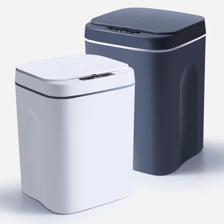

Hot Sell Home And Office Plastic Pp infrared induction electric rubbish trash can smart waste bins smart sensor trash can, Customized