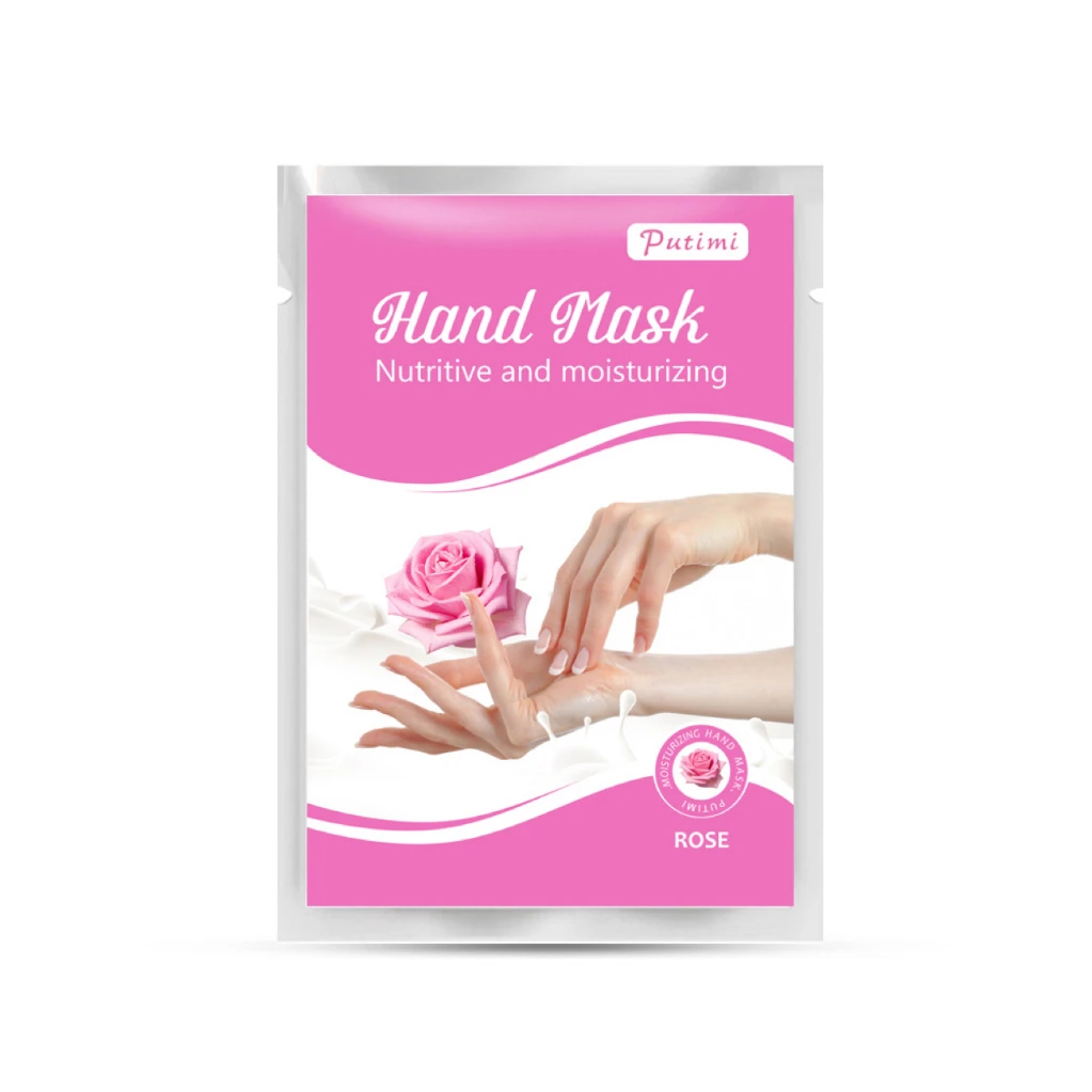

Hot Sales Rose Skin Care Product Moisturizing Whitening Anti-Wrinkle Hand Care Mask