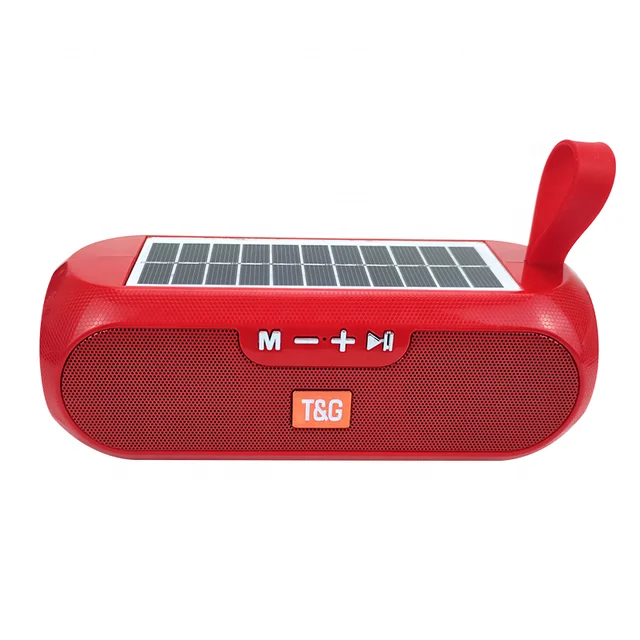 

Factory price TG182 Portable Solar powered Charging Wireless BT Speaker Stereo music Player Outdoor party Subwoofer Speakers