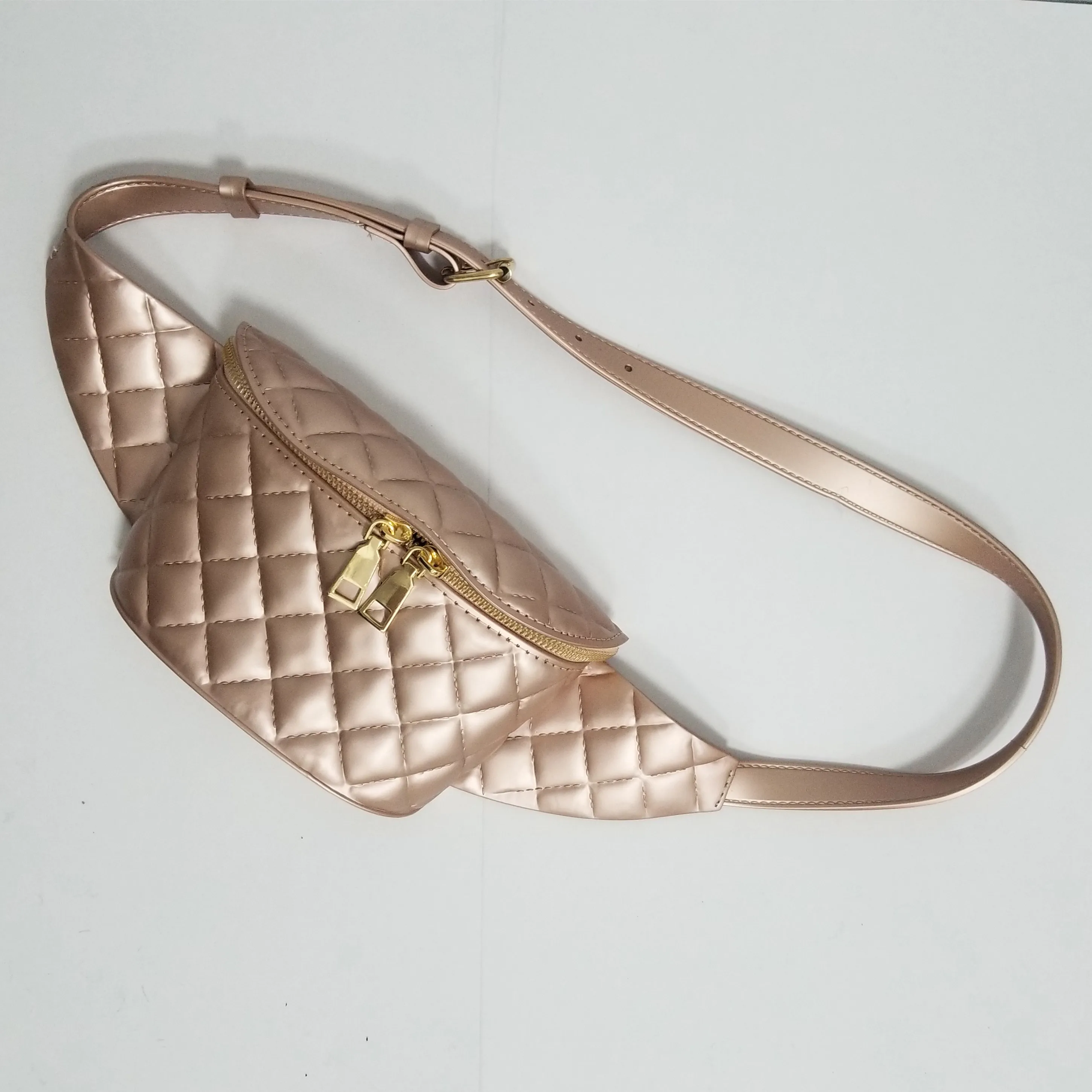 

TS9072 Water Proof Waist Bag New Design Lattice Candy Color Jelly Purses Handbags Ladies Fashion Fanny Pack Waist Belt Bag