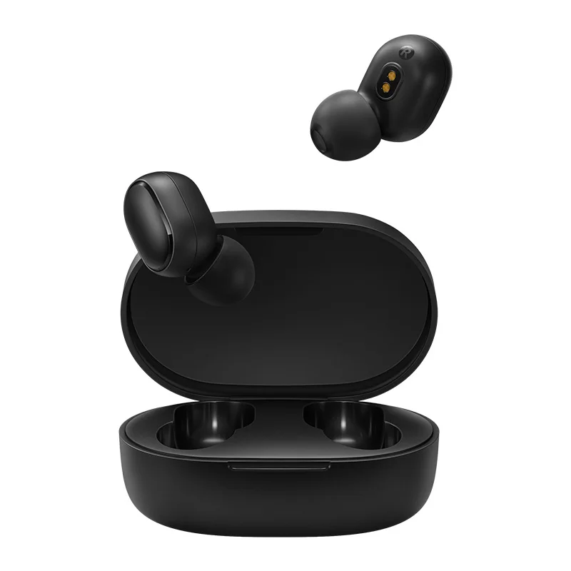 

Original Xiaomi Redmi Airdots 2 TWS Earphones True Wireless 5.0 MI Wireless Earbuds with mic Noise Cancelling Stereo Sound, Black