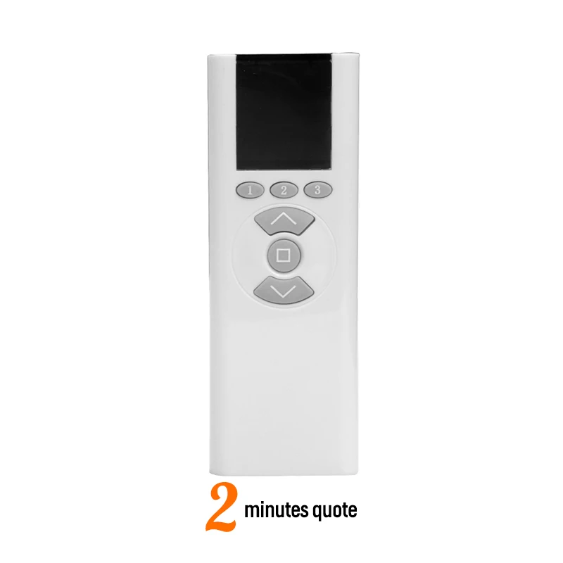 

Manufacturer plastic mould design long range remote control smart home controller mold case, White