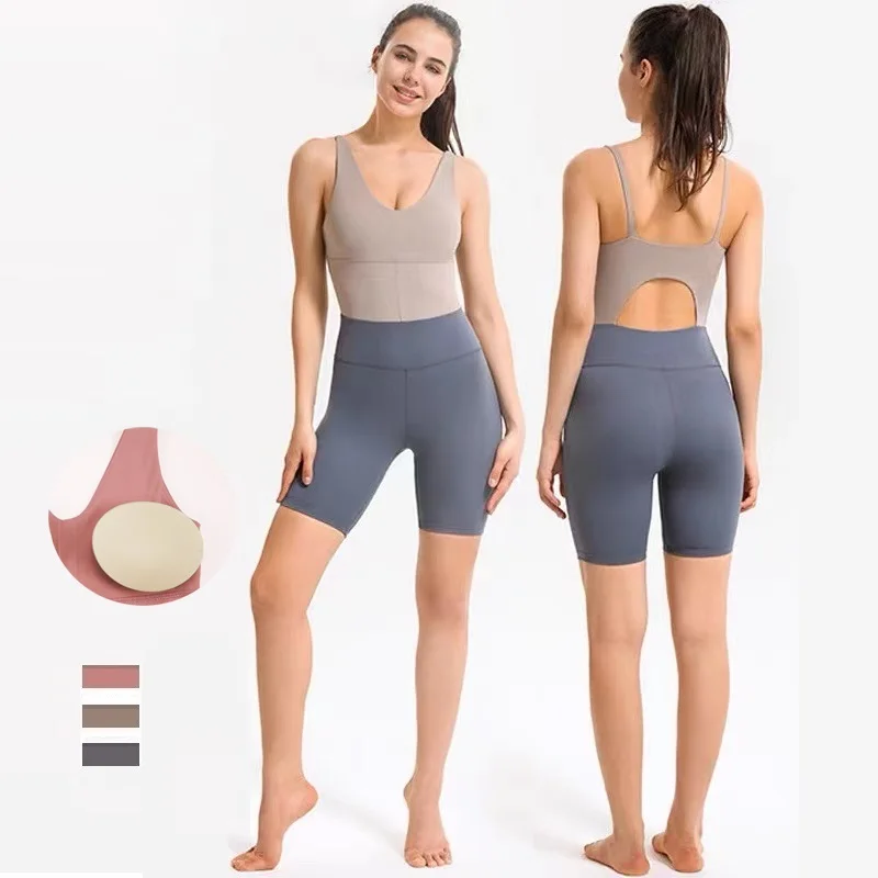 

BBDS002 Siamese Workout sport Sexy Yoga Sportswear Women's Fitness gym Yoga jumpsuit