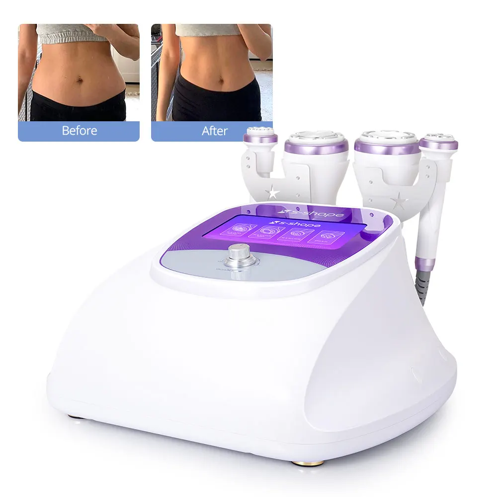 

Amazon hot sale Cavitation 2.5 30K S Shape Body Fat Reduce Slim RF EMS Face Skin Lift EL Beauty Salon Equipment