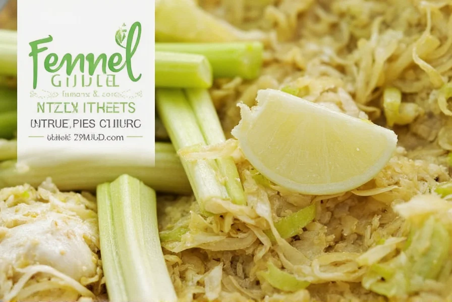 Various culinary preparations of fennel in cooking