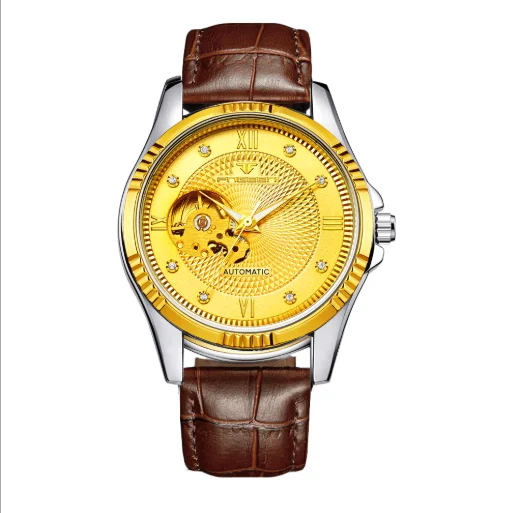 

FNGEEN Men's Watch Relogio Fashion Luxury Business Mechanics Wrist Watch Men Watches