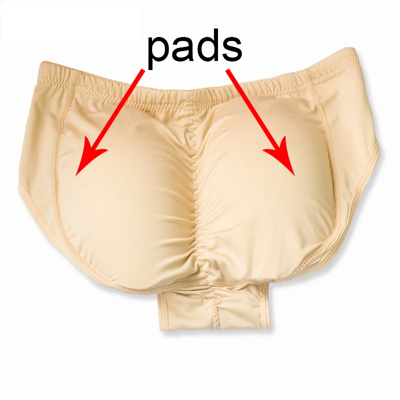 QAUNBU Big Butt Pads for Women Plus Size Mesh Sexy Ladies Panties