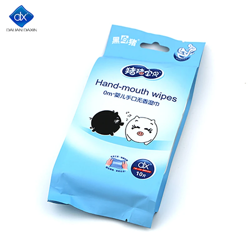 

Logo Compostable Biodegradable Baby Wipes Disposable Bamboo Baby Wipes Single Pack Bamboo Baby Wet Wipes