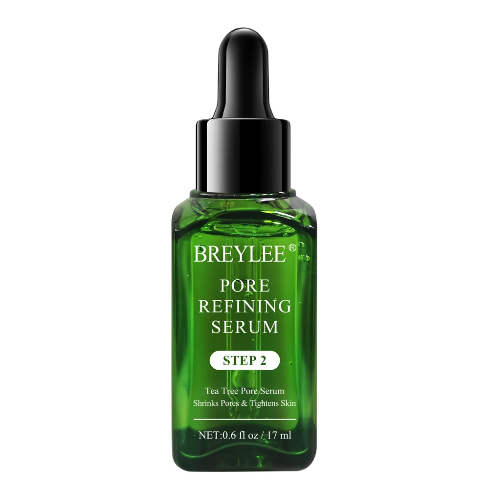 

BREYLEE pore refining serum tea tree oil shrink pores minimizer serum, As photo