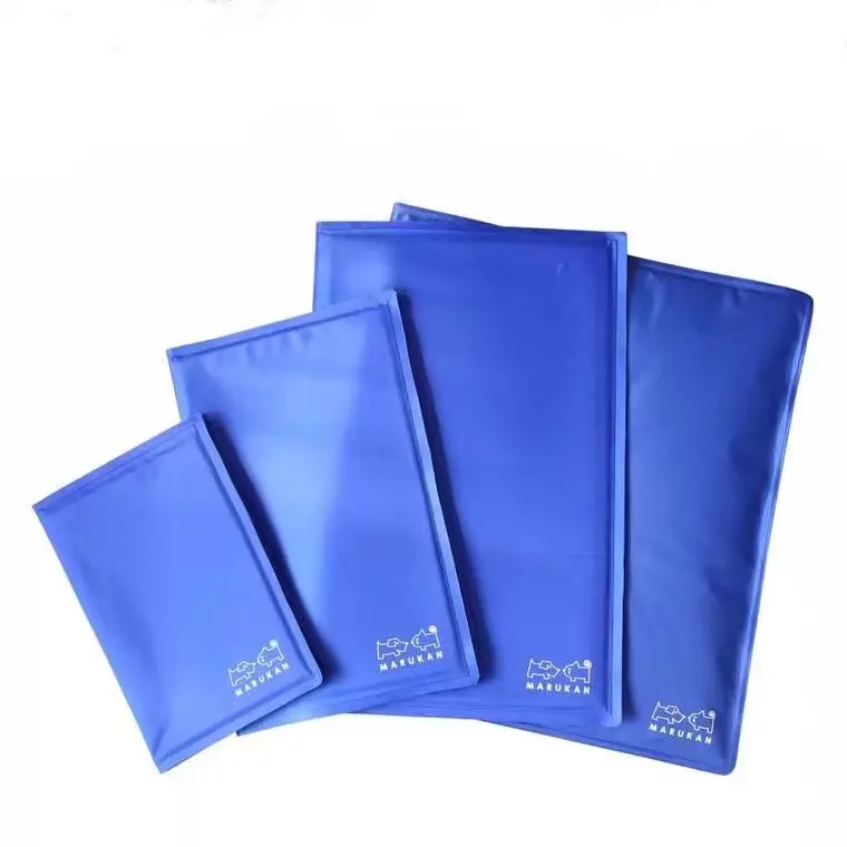 

Heat Relief Pet Cool Mat Large Size Dog Bed Cooling Pad for Summer, Blue