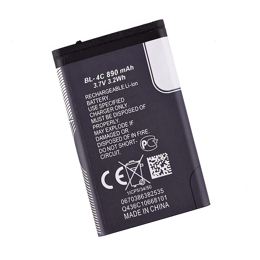 

Most selling products original spare large-capacity lithium battery for nokia Suitable all models BL- 4c