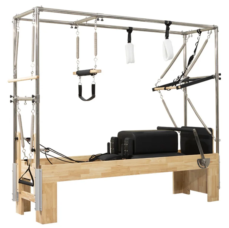 

Pilates Cadillac Reformer Combo Studio Reformer with a Trapeze Tower Table Body Balanced