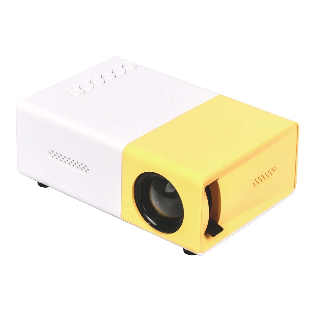 

Salange Mobile Mini Projector YG300 Support 720p Video Beamer Home Theater HD kids story projector home cinema