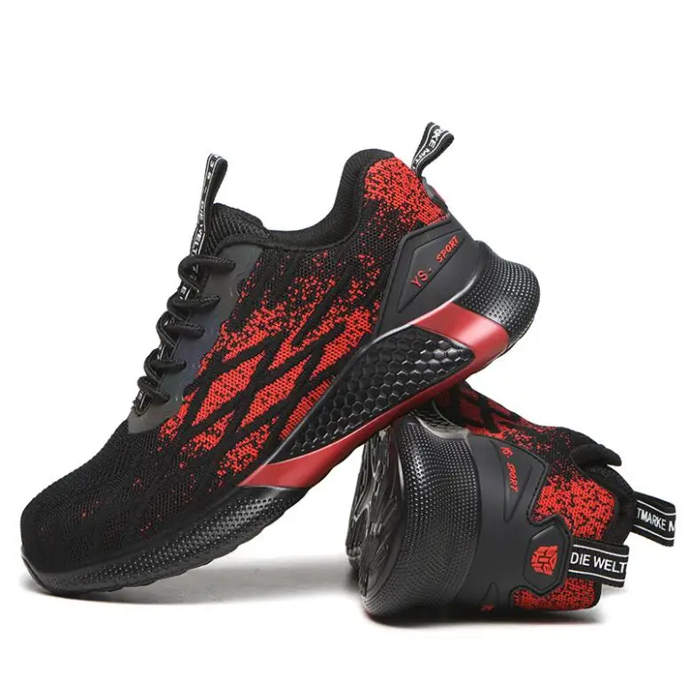 

2021 oil slip resistant safety boots anti static water resistant work shoes steel toe puncture proof industrial safety shoes