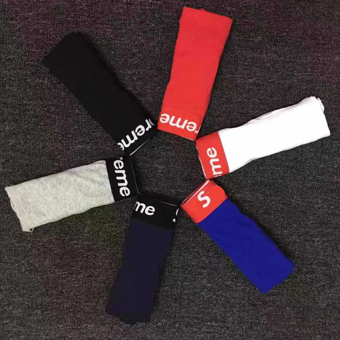 

Letter Pattern Men's Sports Briefs Cotton Letters Style Men's Boxer Briefs, Picture