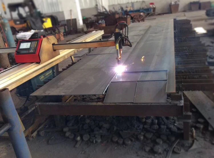 2020 china portable table CNC plasma cutters flame cutting machine thick metal plate cutting