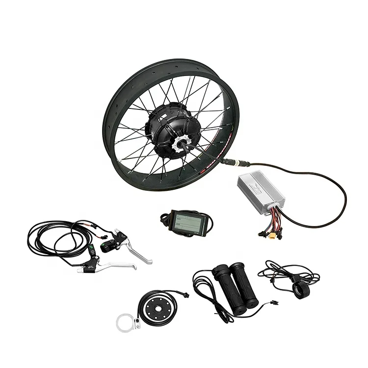 

48v 1000 watt BaFang rear drive geared hub motor ebike kit with SW900 LCD display
