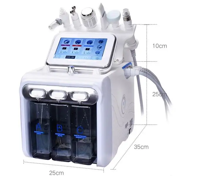 

H2O2 Small Bubble Beauty Hydrogen Oxygen Hydra Skin Peel Facial Equipment