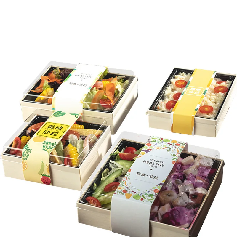 

Direct Factory Eco Friendly Microwave Safe Natural Color Wooden Bento Lunch Box