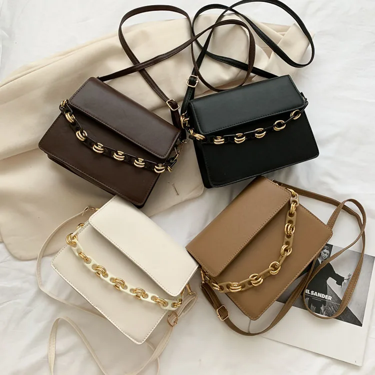 

Women Bag 2021 New Fashion Trend Shoulder Bag Double Circle Messenger Bag, 4 colors