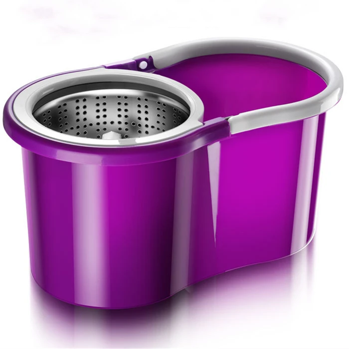 

Low MOQ Stainless Steel 360 Mop With Bucket Easy Cleaning Kit