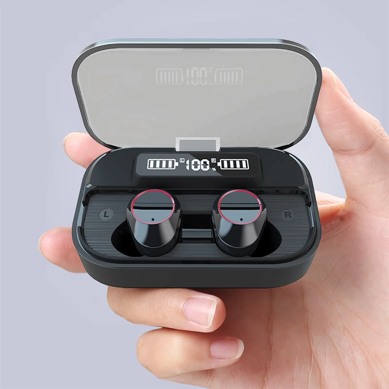 

TWS 3D Stereo CVC Noise Cancelling Wireless Blutooth Earphone Touch Control Headphone Wireless Bluetooth headset