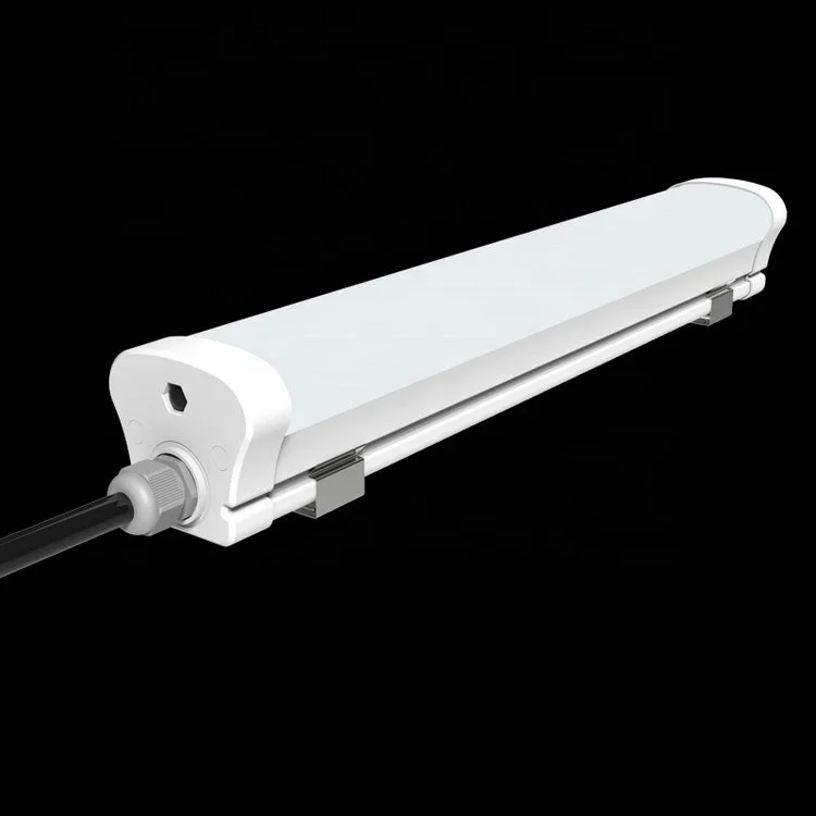 Ip65 Linear Batten fitting 0.6m Frosted Cover Led Triproof Light 20w 36w 50W