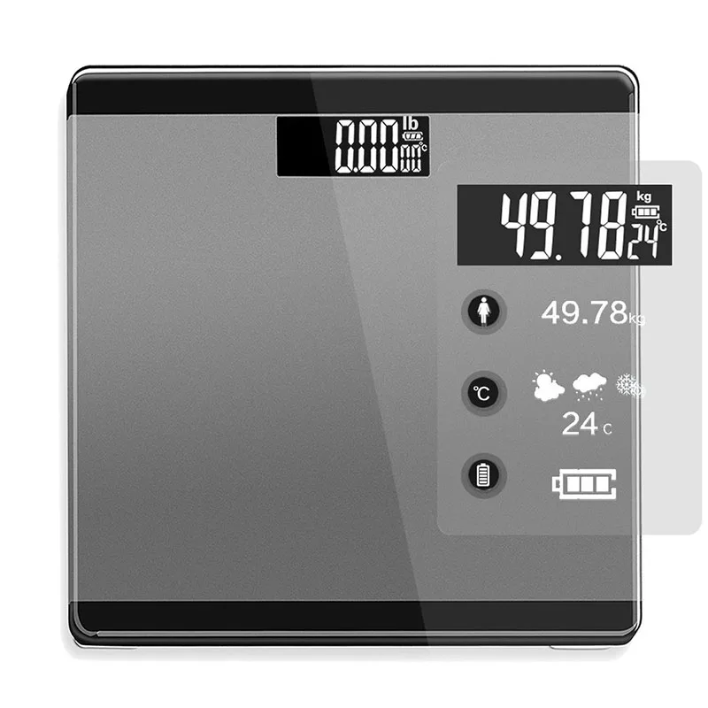 

Household 180Kg 396Lb Personal Body Weight Balance Digital Electronic Weighing Bathroom Scale