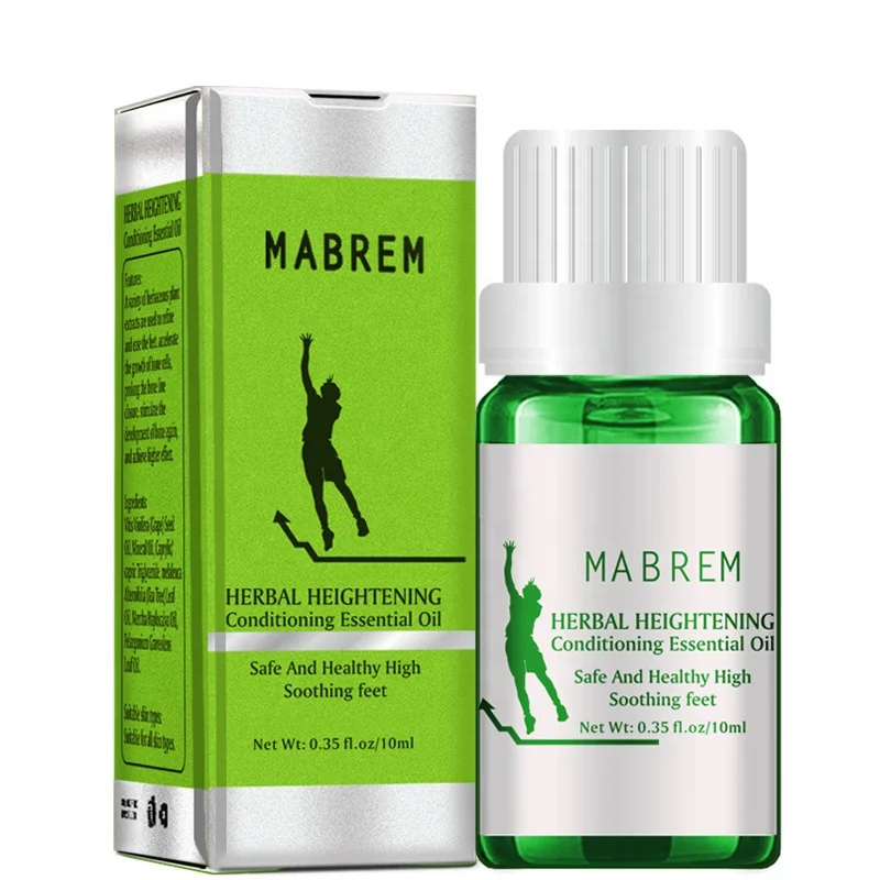 

MABREM Height Increase Oil Herbal Promote Bone Growth Soothing Foot Massage Conditioning Body Grow Taller Essential Oils