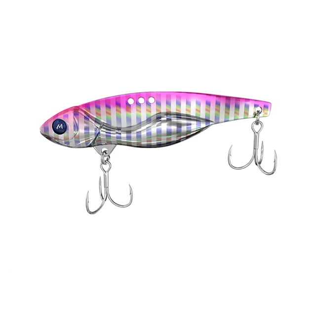 

high quality factory wholesale metal blade Spinnerbait Metal Hard Lure jigjing fishing lure Perch lure fishing, 5 colors