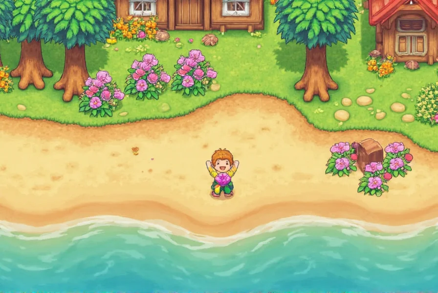 how many purple flowers on ginger island
