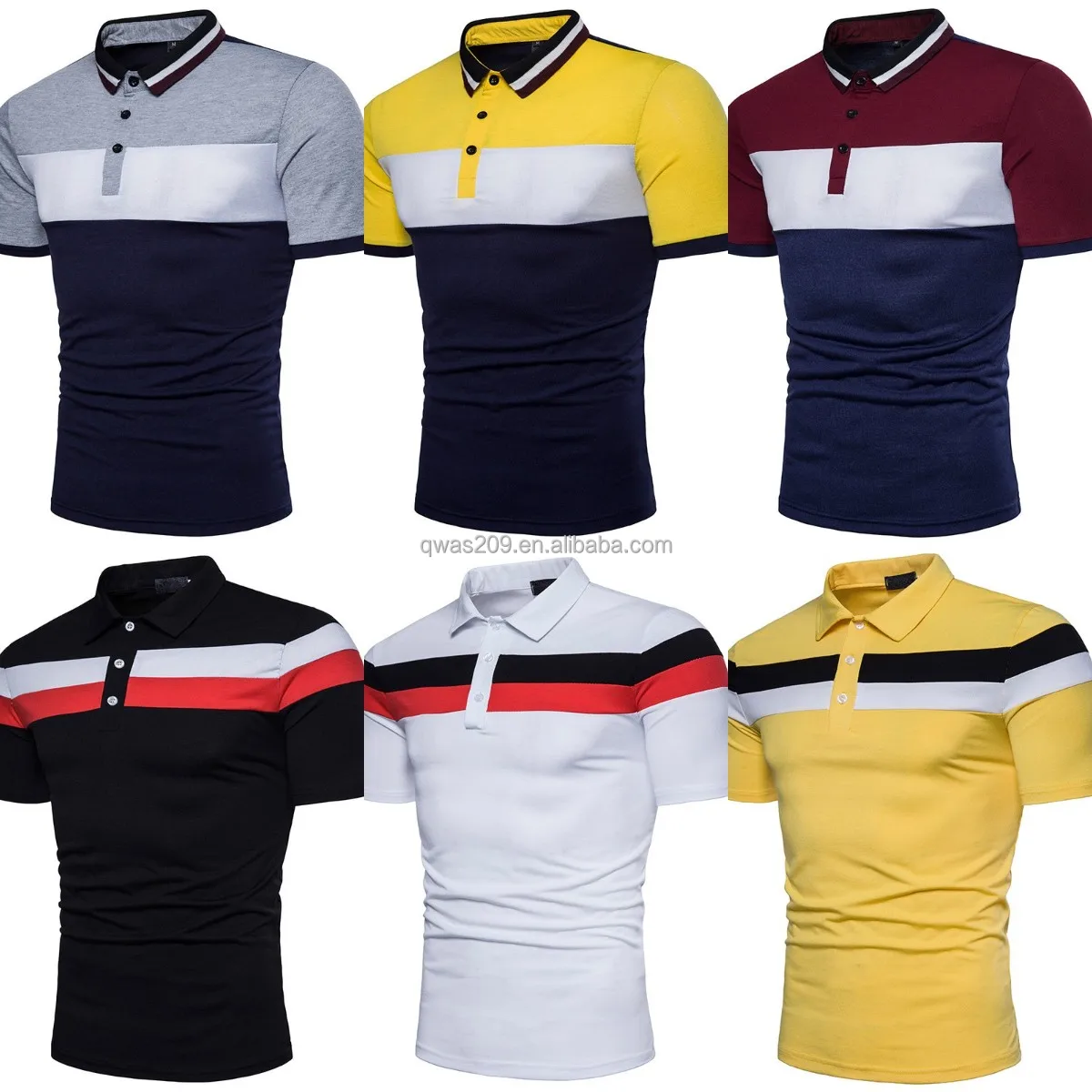

Comfortable simple summer hot sale Golf Polo men's T Shirt Men cotton polo shirts