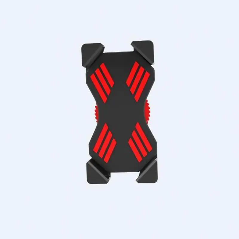 

Universal handlebar cradle holder REKmv folding mobile phone holder, Black red