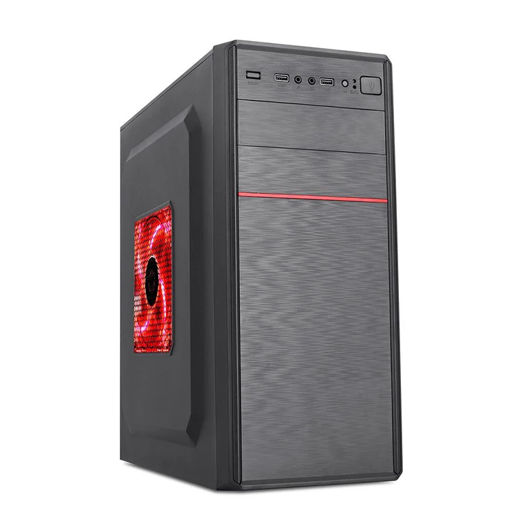 

Office Type Desktop ATX Full Tower Case cpu Cabinet Computer Case, Black