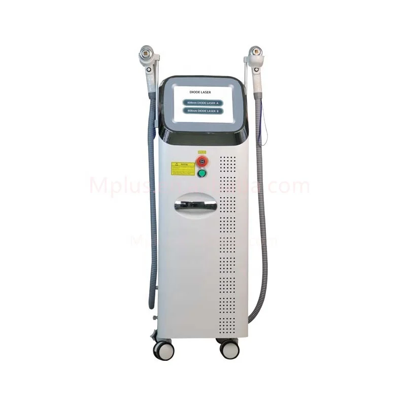 

2021 Newest Cheap 2 Handles Diode Laser Painless And Permanent Hair Removal 808 nm Diode Laser Hair Removal Machine OEM ODM