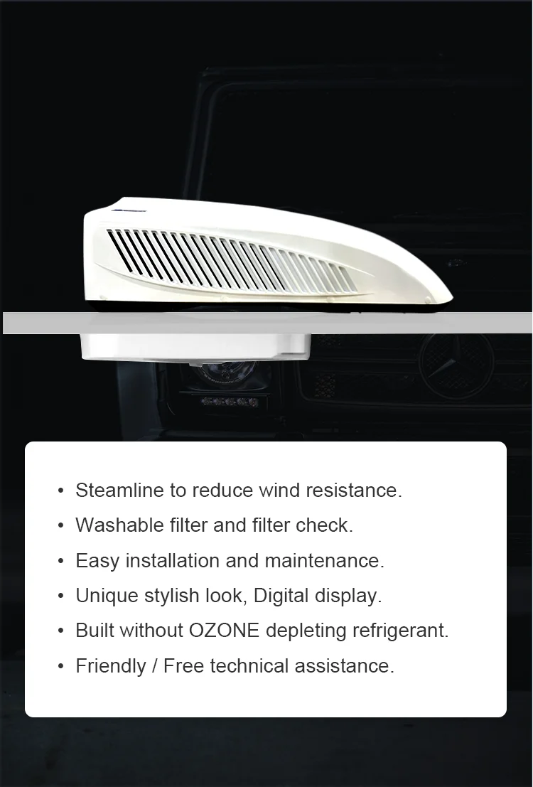 Gree Caravan Rooftop 110v 220v Mini Air Cooler Rv Air Conditioner