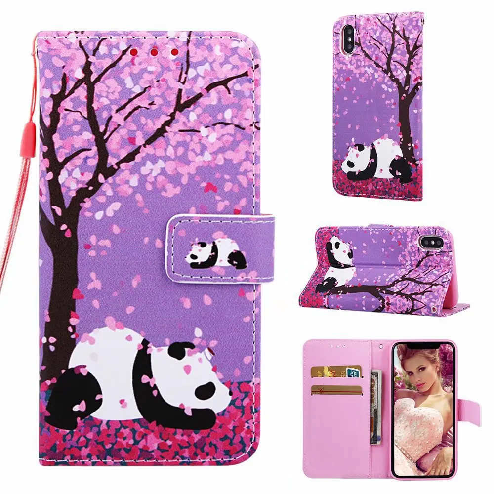 

Smart Phone Case Purse Mobile Phone Accessories Case Flip Leather Wallet Phone Cover, Purple