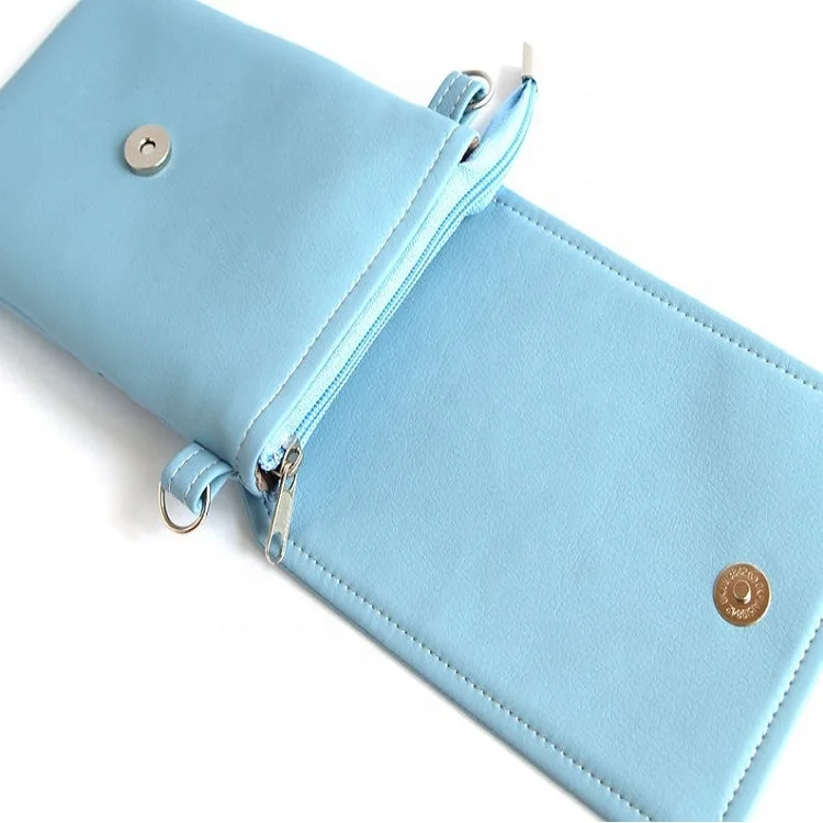 

Personalized PU Leather Mobile Phone Waterproof Bag Case, Customize