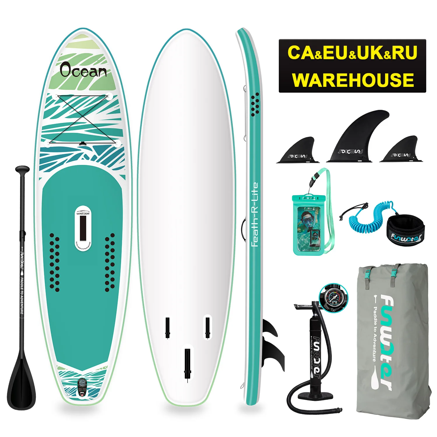 

Feath-R-Lite paddleboard Dropshipping CE surfing cheap ISUP surfboard sup board inflatable stand up paddle board water sports