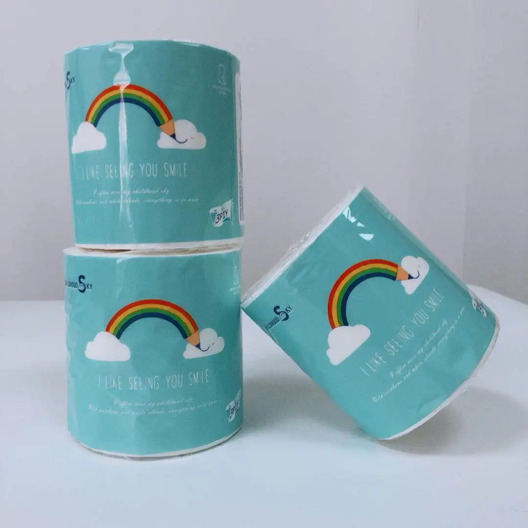 Spot Independent English Packaging Toilet Paper,Watersoluble 100